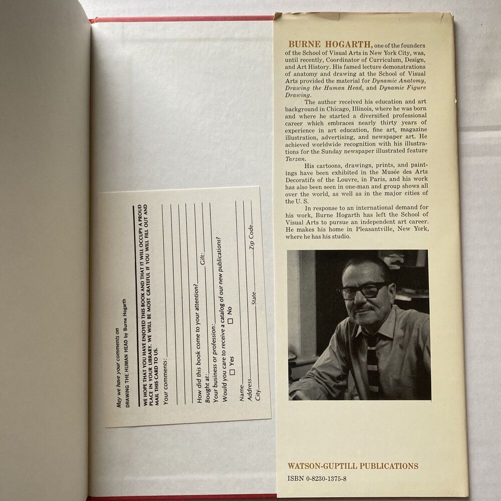 Drawing The Human Head ~ By Burne Hogarth ~ Art Book ~ 1978 - Picture 6 of 8